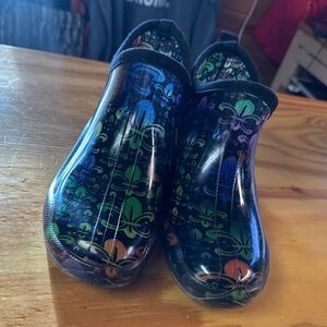 Corkys Colorful Women's Rain Boots Size 9